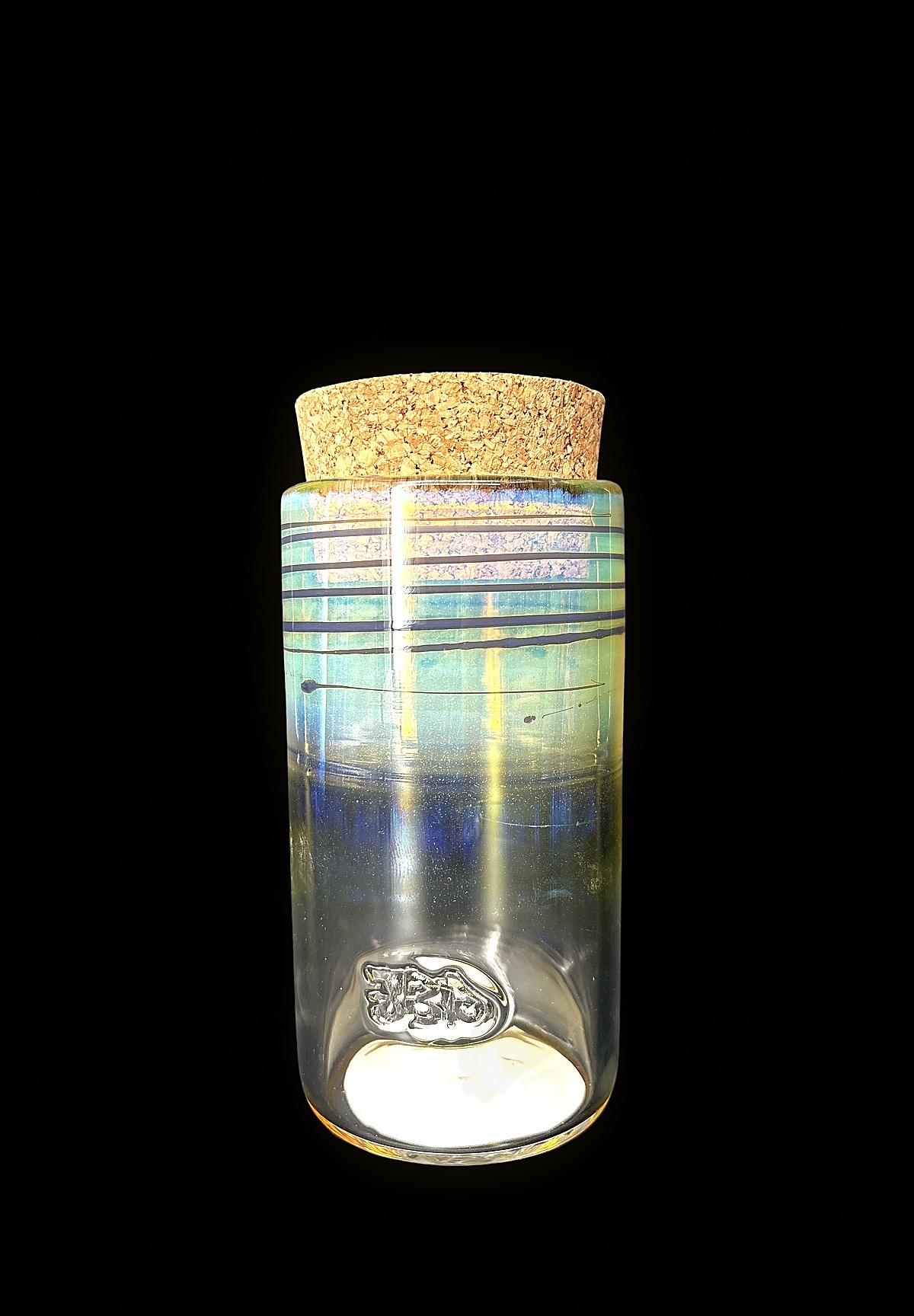 JB Collectible Hand Blown Jar Large